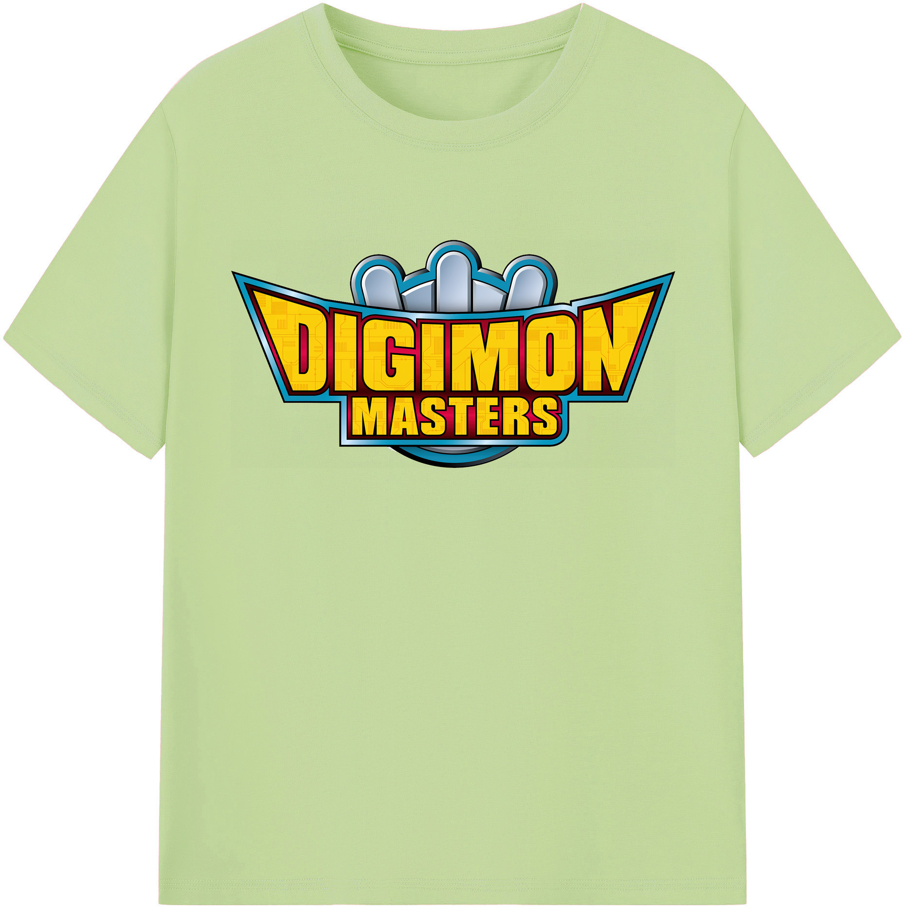 （画像用） Digimon デジタルモンスター/デジモン 綿100％半袖Tシャツ（フロントプリント）